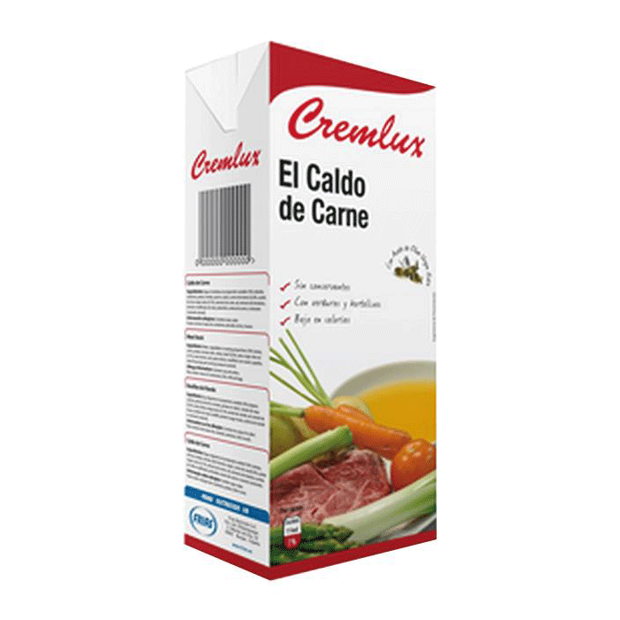 CALDO DE CARNE BRICK 12/1lt