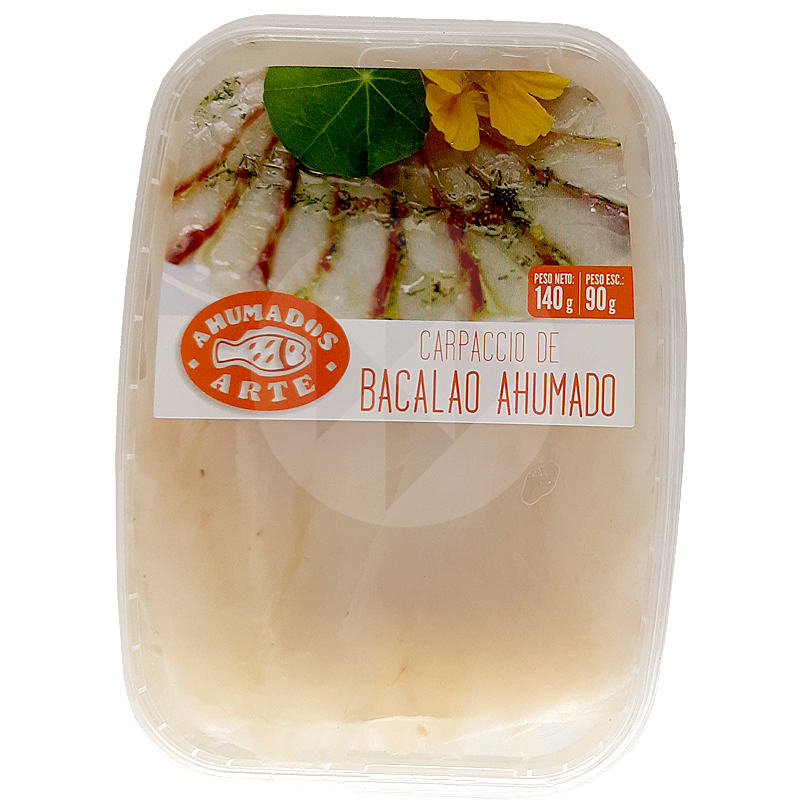 BACALAO AHUMADO CARPACCIO aceite 140g 2D (ARTE) 