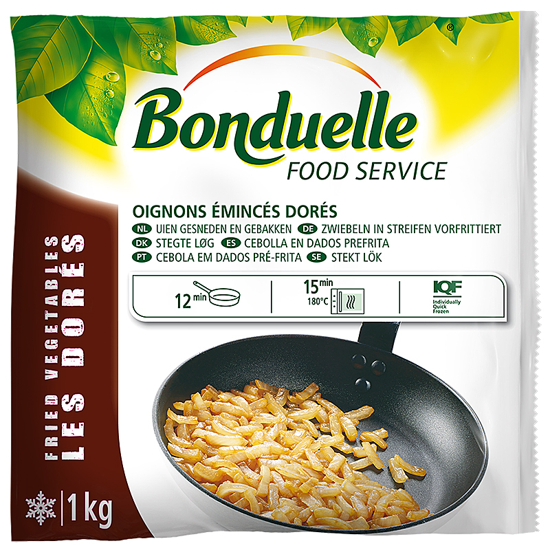 CEBOLLA PREFRITA TIRAS 6/1Kg.