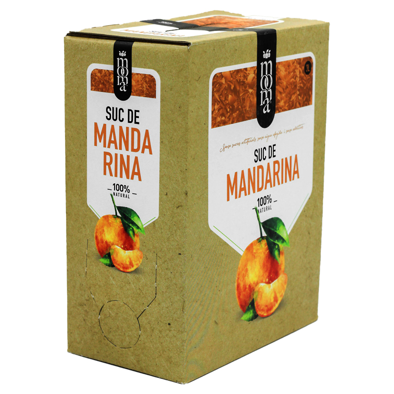 ZUMO DE MANDARINA 100% BAG IN BOX 3L