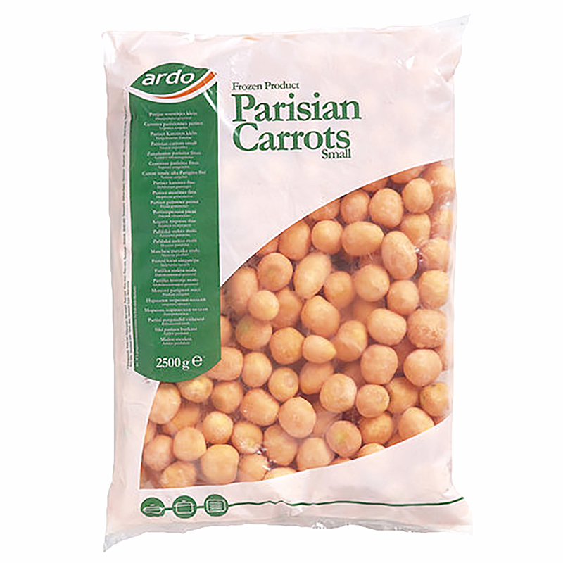 ZANAHORIA PARISINA 20-25mm/diámetro 4/2.5Kg