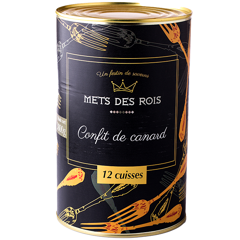 CUIXES CONFIT ÀNEC LLAUNA 3/12 piezas