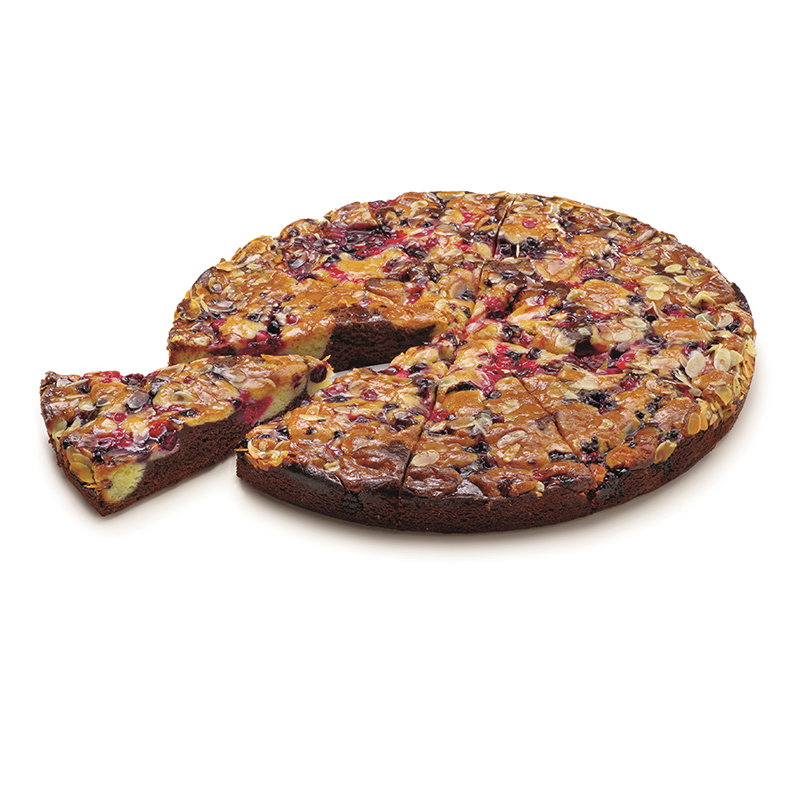 PASTÍS PA DE P. DE XOCOLATA I FRUITS VERMELLS PRET. 10 RAC. 3/1250gr