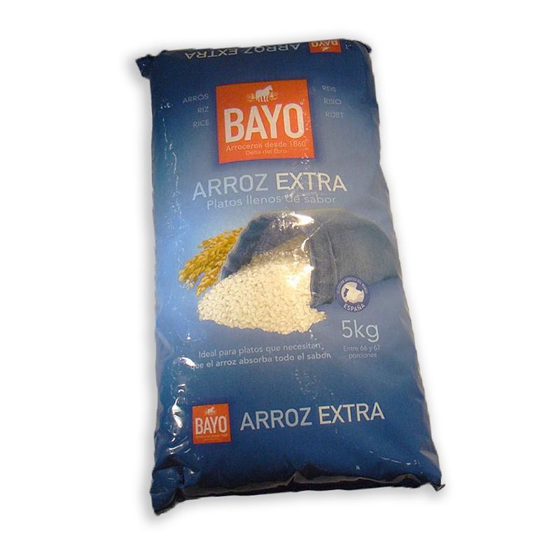 ARROZ EXTRA BAYO BOLSA 4/5Kg