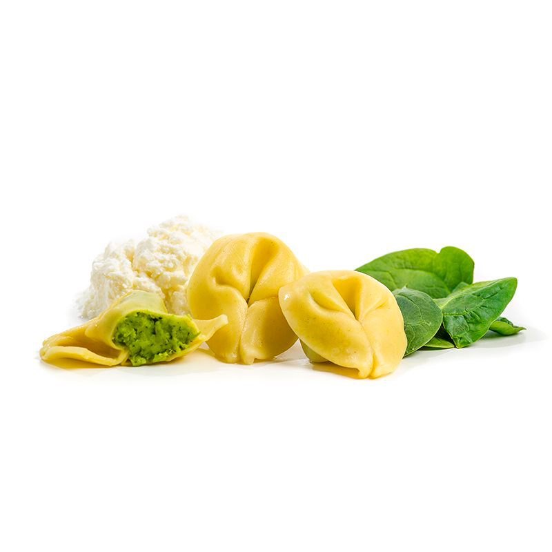TORTELLINI RICOTA I ESPINACS 4kg. PREU/KG