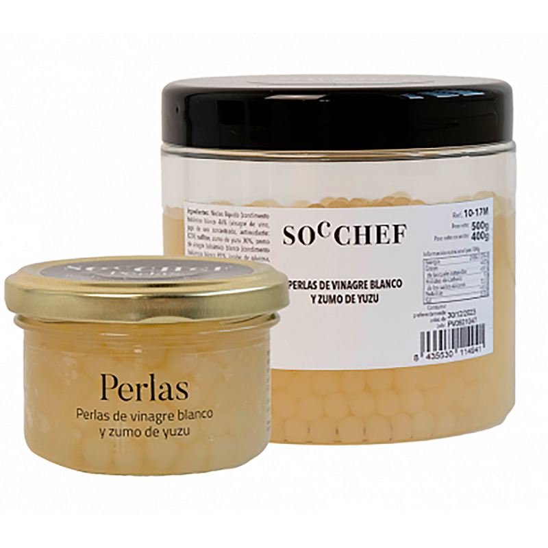 PERLES VINAGRE BLANC I SUC DE IUZU POT 6/100gr