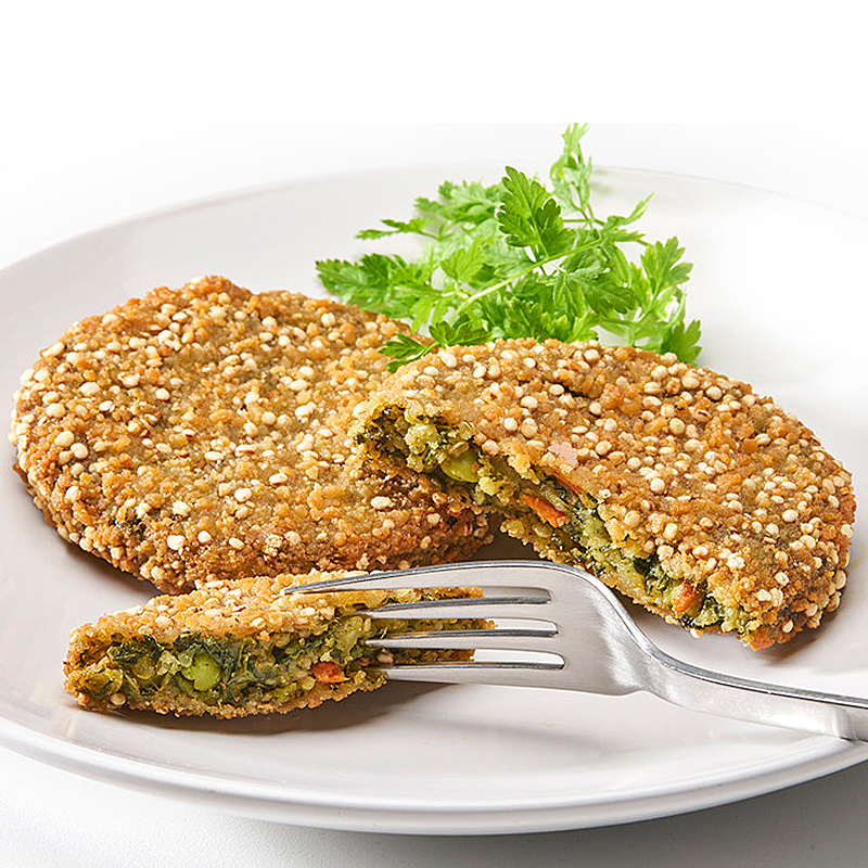 PVEG HAMBURGUESA COL KALE/QUINOA S/L (75g.) 6/1,2Kg.