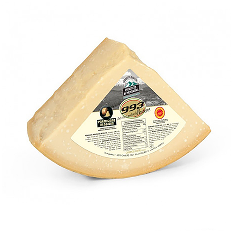 QUESO PARMESANO REGGIANO 24M D.O.P. CUÑA 4Kg aprox (Precio/Kg)