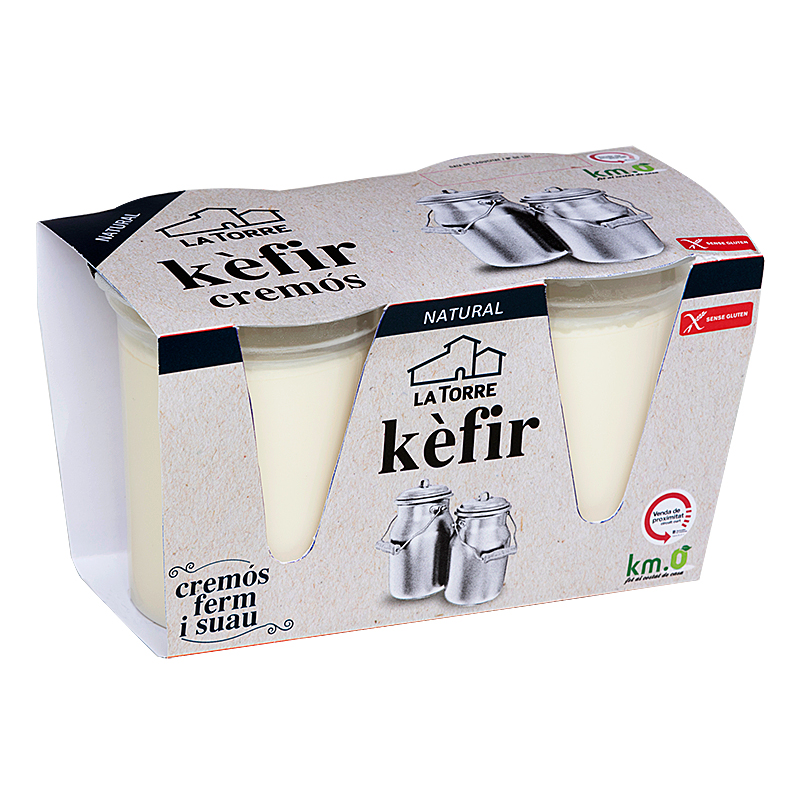 KEFIR CREMOSO NATURAL 12/(2X125g)