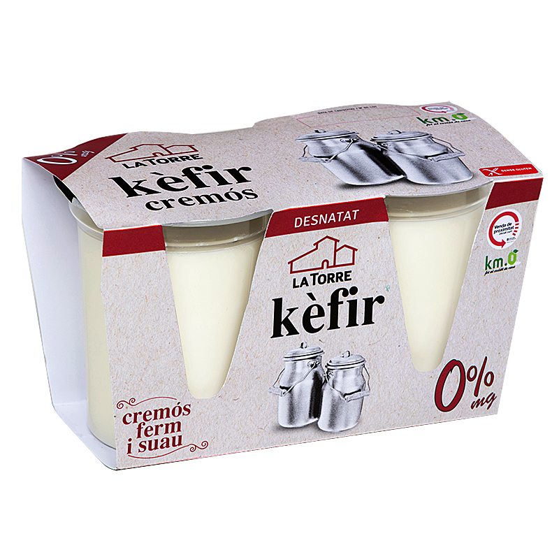 KÈFIR CREMÓS DESNATAT 12/(2X125g)