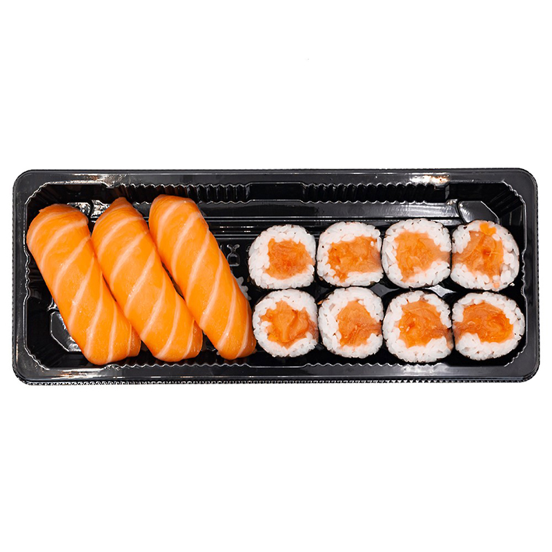 MENU DUO (11UN) 350g  (3un.Niguiri Salmón-8un.Maki Salmó) RF