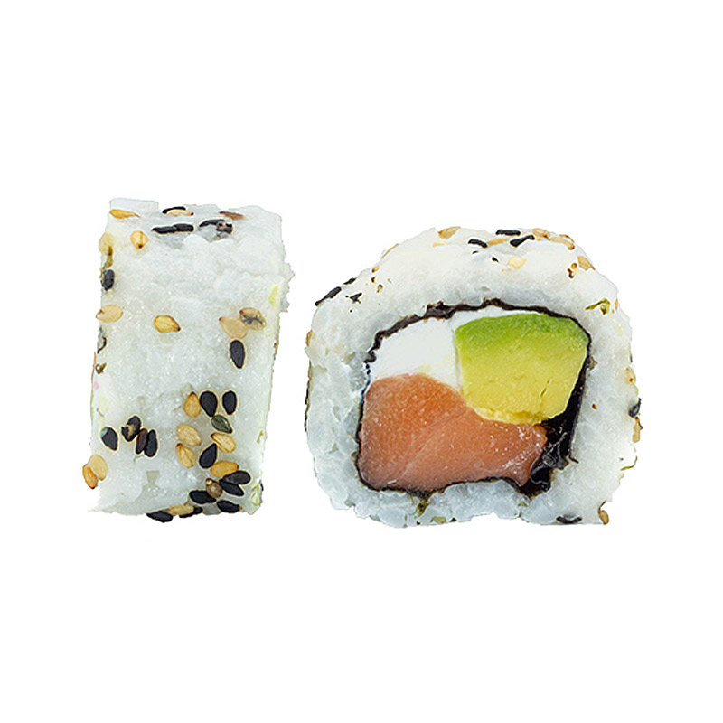 URAMAKI SALMÓN FLOWER 9 UN. (salmón,aguacate y queso) RF