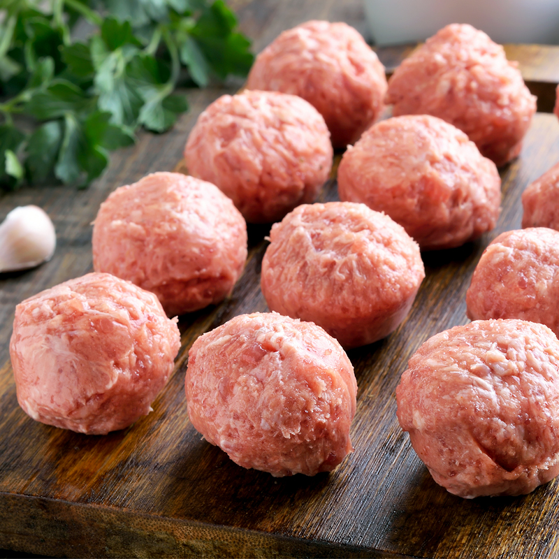 MANDONGUILLA MIXTA PORC/VACÚ 30g. PREP. CÀRN. 4/2,5Kg