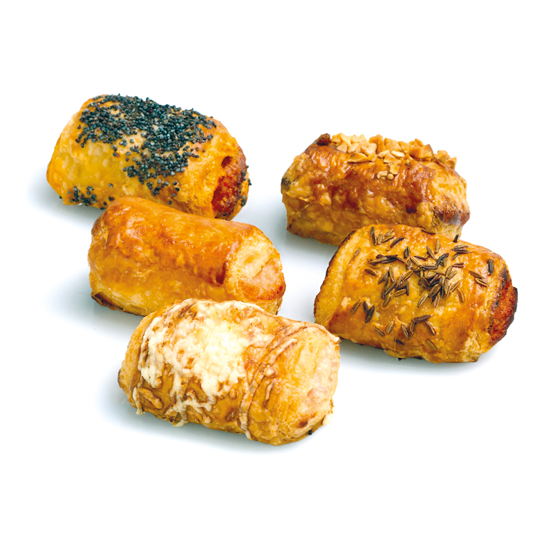 HOJALDRE MINI (DELÍCIAS SALADAS) 5 VAR. (20g) 6Kg