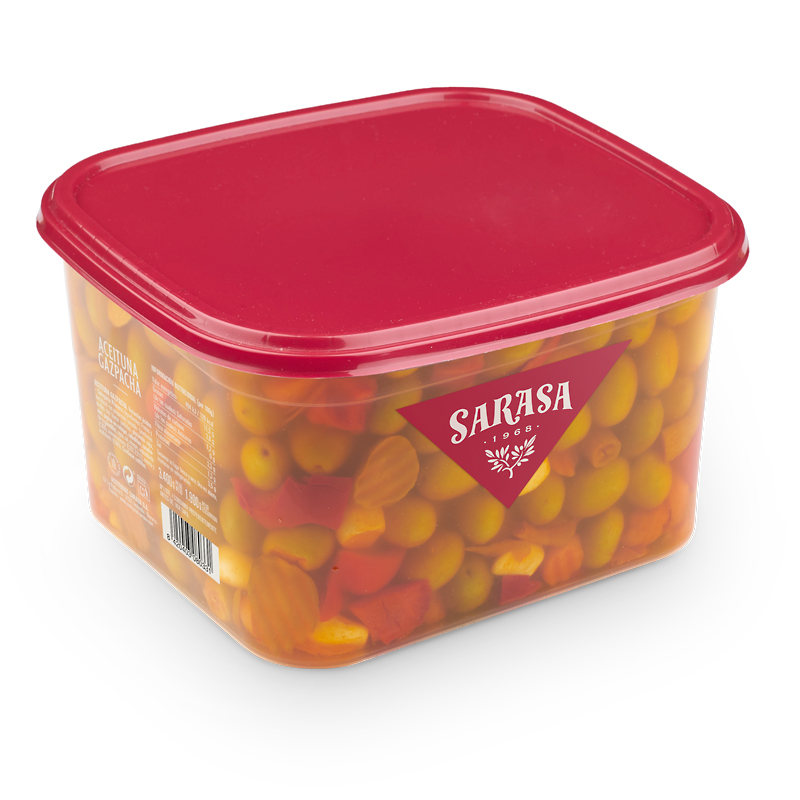 OLIVES VERDES GASPATXES GALLEDA 4/3,4 Kg (1900gr P.N.E)