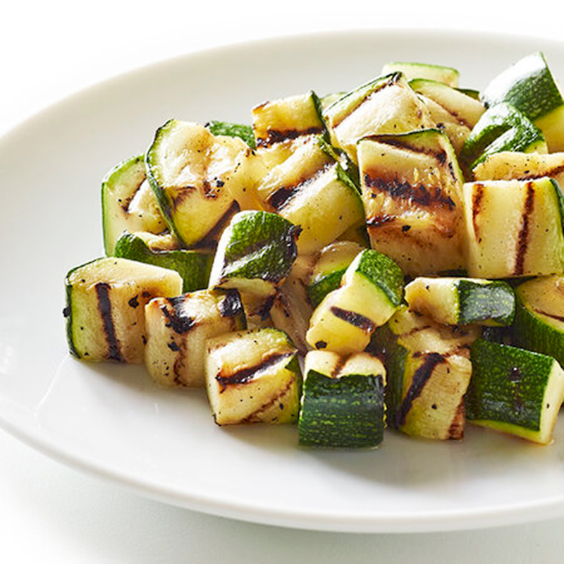 CALABACÍN BRASEADO DADOS 10X10 IQF 10Kg