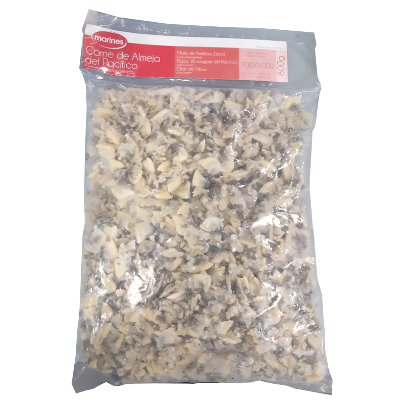 ALMEJA CARNE PACIFICO (700-1000)10/800g.