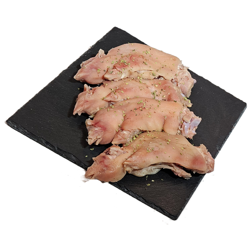 PEUS DE PORC CUITS (4 MEITATS) 10/680gr