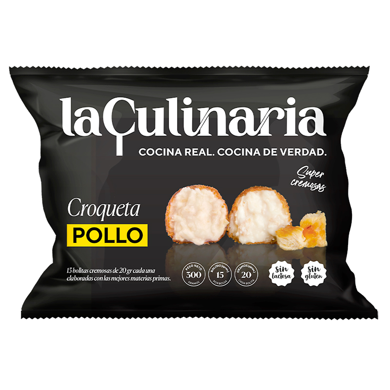 CROQUETA POLLASTRE S/G S/L (30g) 12/300g