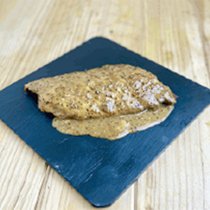 COSTELLA PORC A/SALSA MEL I MOSTASSA A BAIXA TEMP. 6/1Kg aprox