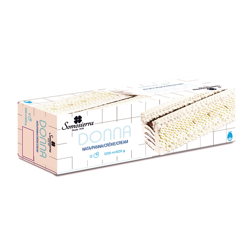 TARTA GELADA NATA (MARQUESA) S/G 4/1200ml