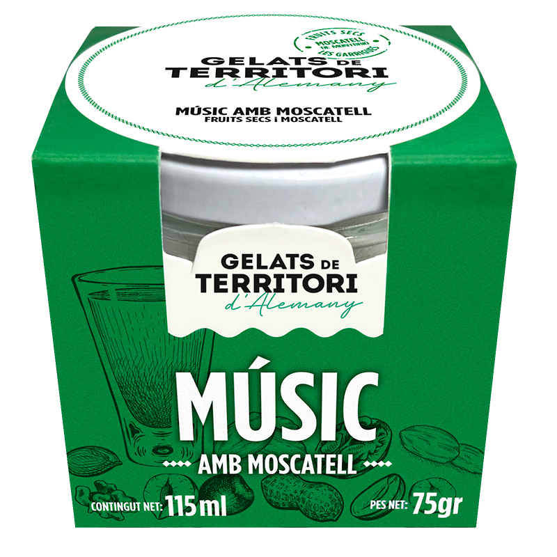 HELADO DE MUSIC CON MOSCATEL 8/115ml
