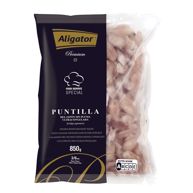 PUNTILLA CHINA S/PLUMA PREMIUM-AA- IQF (3-6)15% 6/1Kg