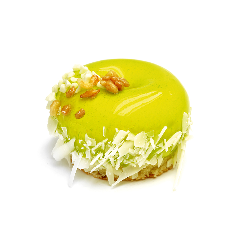 PASTÍS INDIV. POMA VERDA, IOGURT I MACADAMIA 6/(9x90gr)