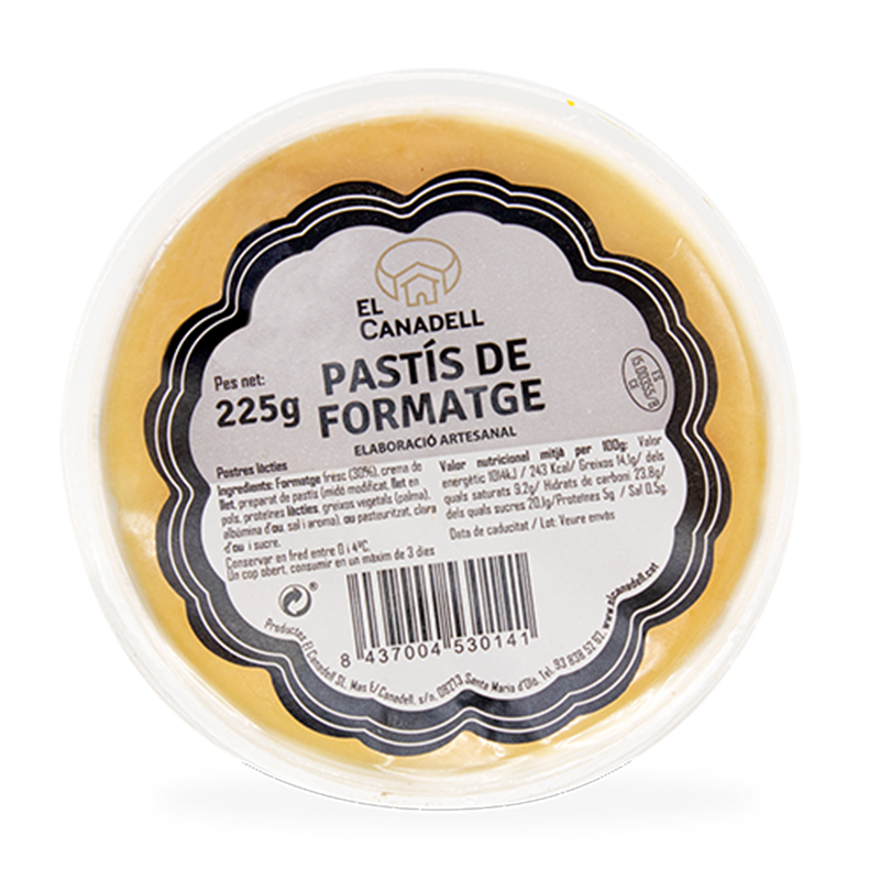 PASTEL DE QUESO 6/225g