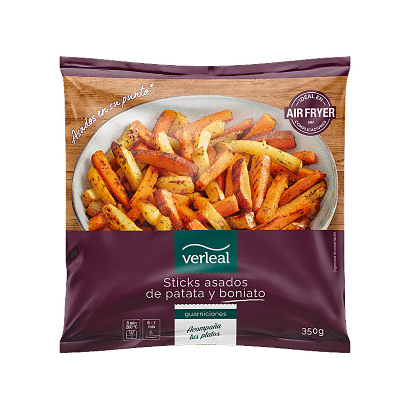 PATATA I MONIATO BASTONS ROSTITS 14/350gr