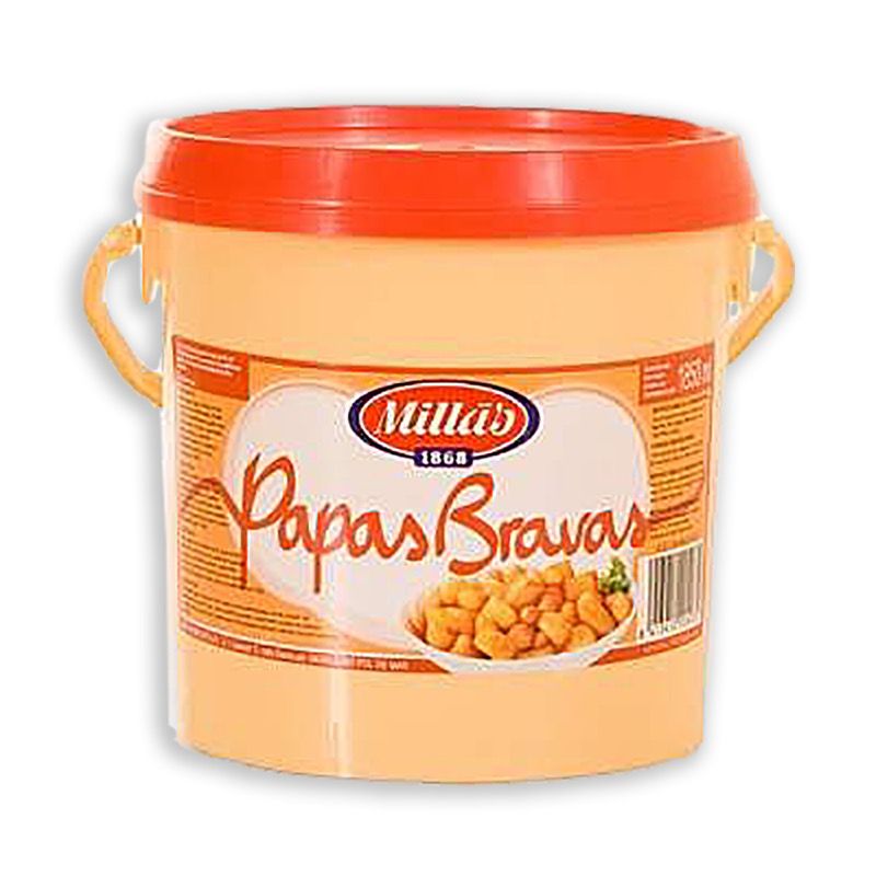 SALSA BRAVA PAPAS CUBELL 4/1850ml