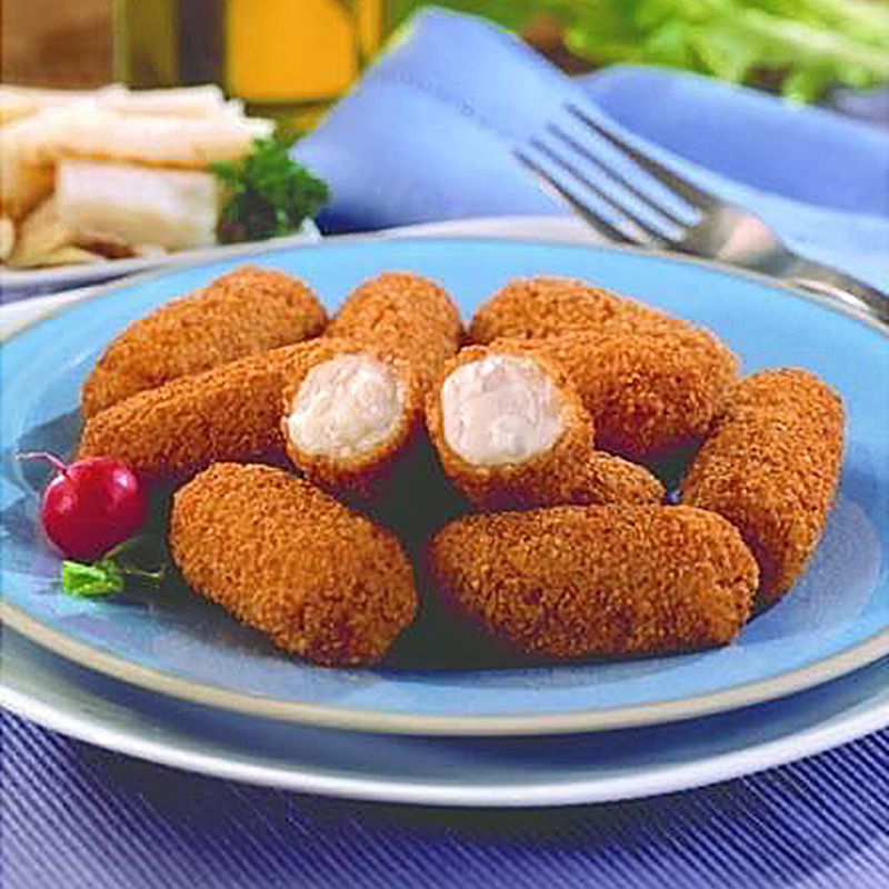 CROQUETA BACALLÀ CASOLANA (28g) 4/1Kg