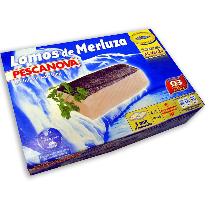 MERLUZA LOMOS 12/360gr.