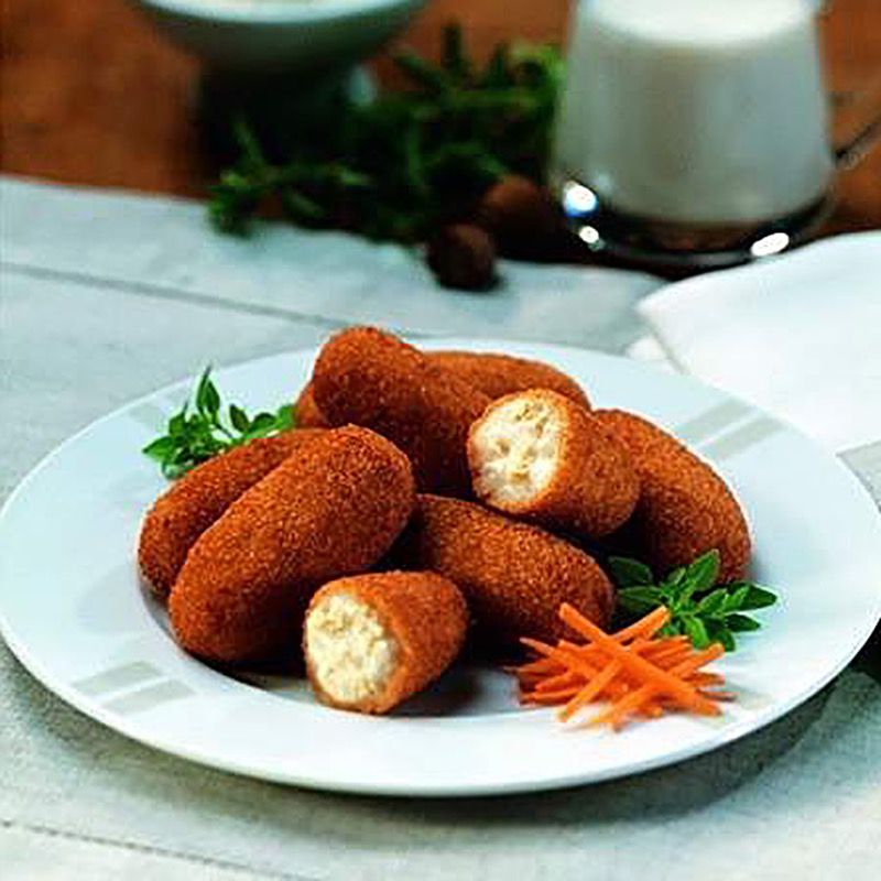 CROQUETA JAMÓN CASERA (CROQUETÓN) (85g)4/1kg