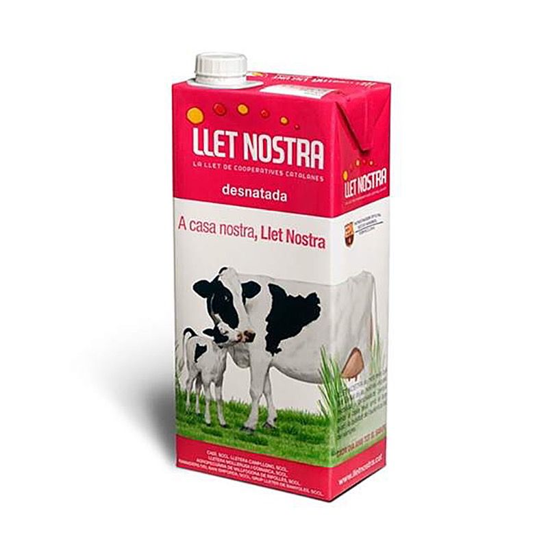 LLET LLET NOSTRA DESNATADA 6/1lt
