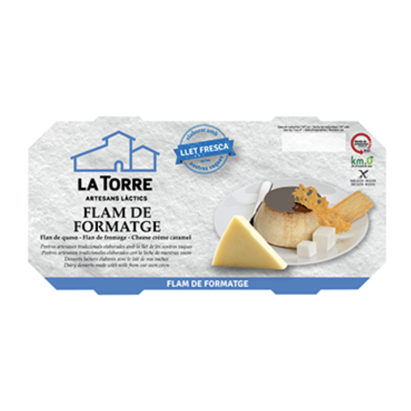 FLAM FORMATGE PAGÈS 6/(PACK 2X125g)