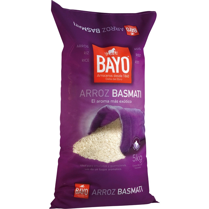 ARRÒS BASMATI BOSSA 4/5Kg