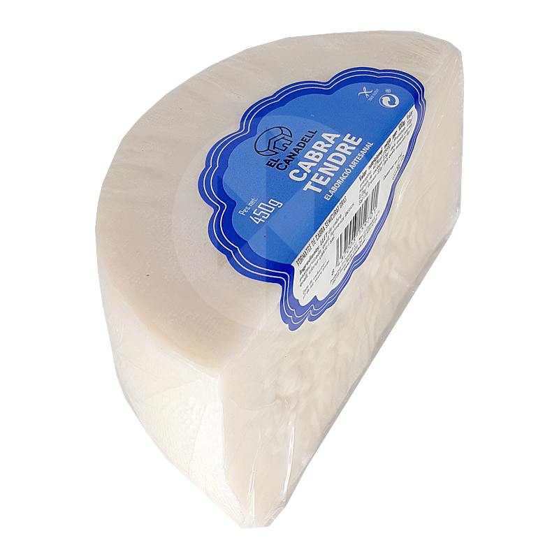 FORMATGE CABRA TENDRE 1/2 PEÇA 6/450gr.