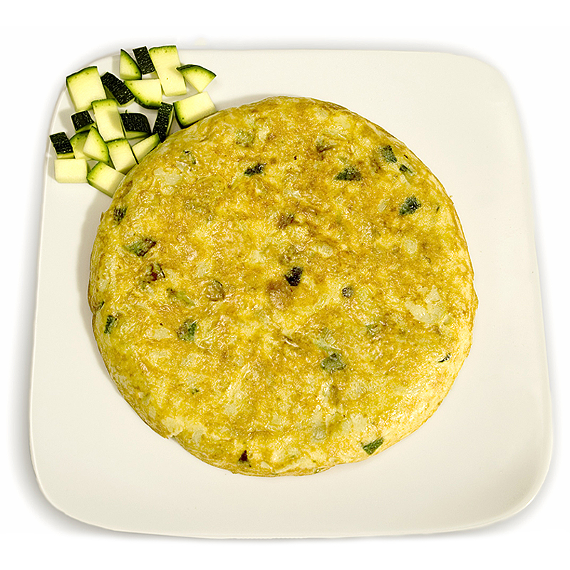 TORTILLA PATATA/CALABACÍN 10/800g.