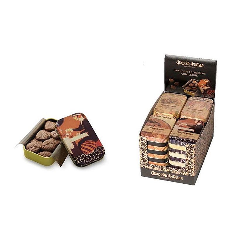 FULLES DE XOCOLATA 70% CAIXA 20/30g