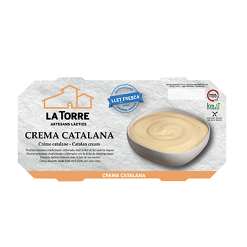CREMA CATALANA 6/(PACK 2X120g.)