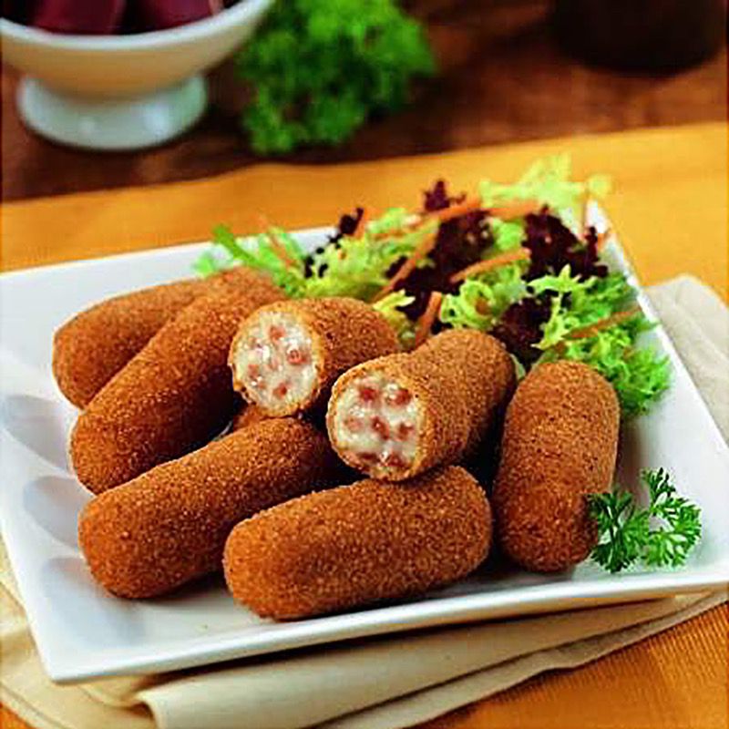 CROQUETA PERNIL CASOLANA (28g) 4/1Kg